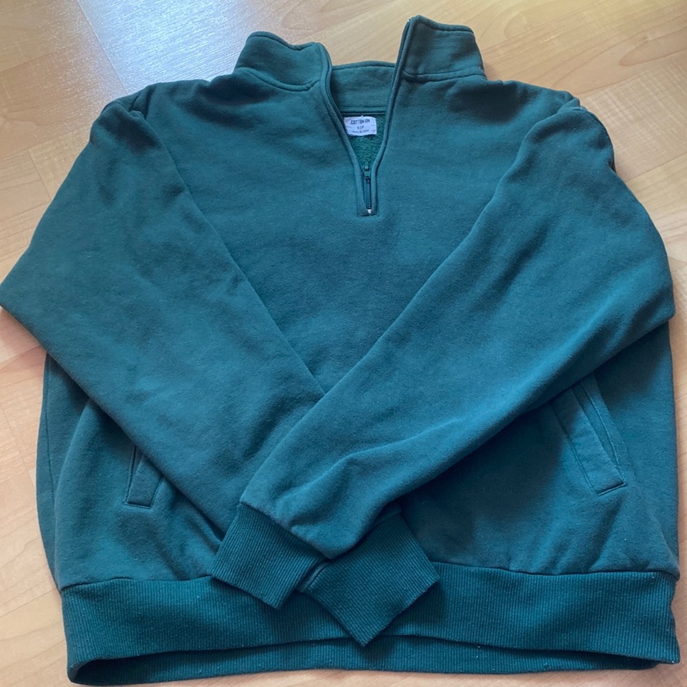 cotton on quarter zip up
